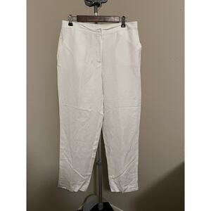 Ruby Rd Linen Blend Pants Size 12P